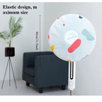 One Set 2 Electric Fan Dust Cover • Durable Protective Cover • Suitable for All Fans • Easy-to-Clean Design for All Seasons • Su