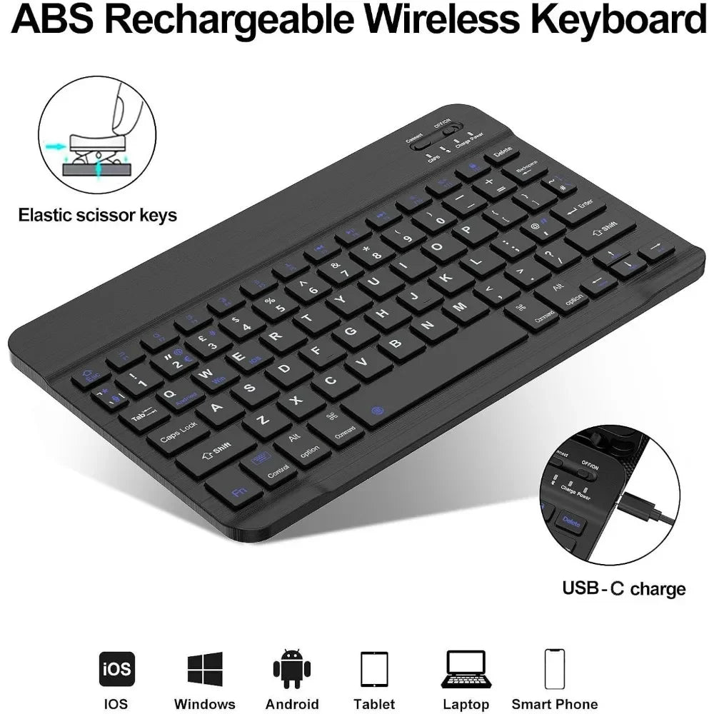 Case for Xiaomi Pad 7 /8 11.2" Bluetooth Keyboard Case for Xiaomi Pad 7/8 Pro 11.2" Wireless Bluetooth Removable Keyboard Case