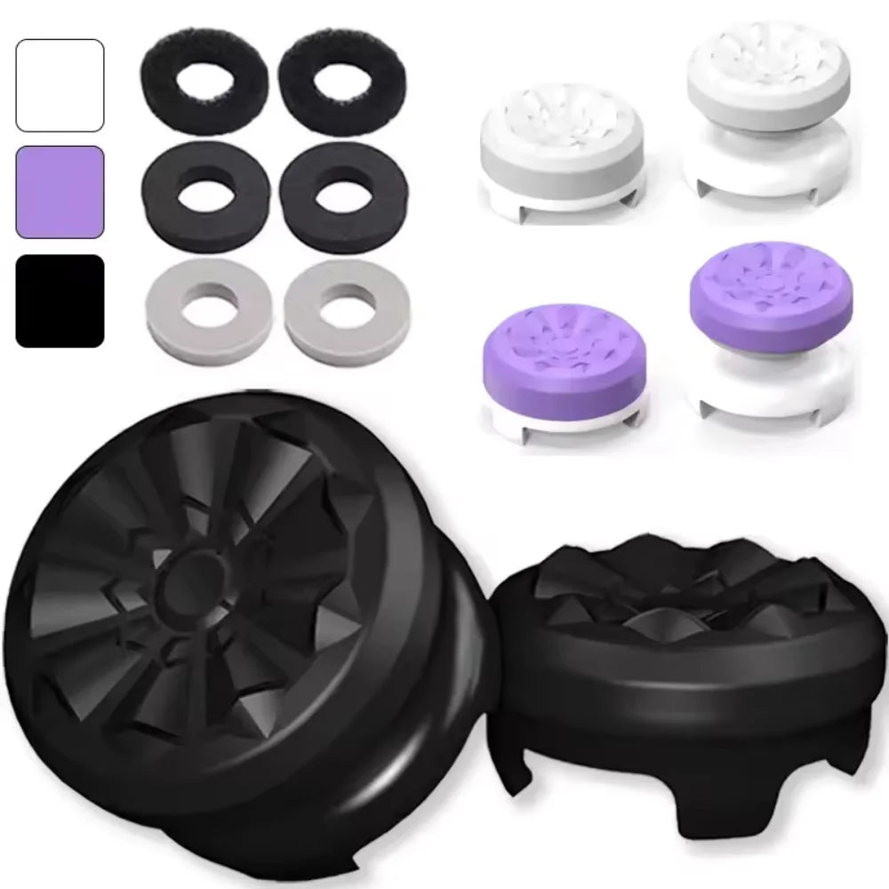 High-Rise Performance Freeks for PS4 PS5 Galaxy Joystick Compatible 8BitDo Ultimate Controller Stick Silicone cap Thumbsticks