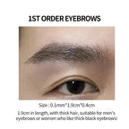 Real Eyebrow Texture Protein Fiber Cloned Eyebrows - Semi-Permanent PMU Microblading Eyebrow Pigment, Permanent Makeup Artists