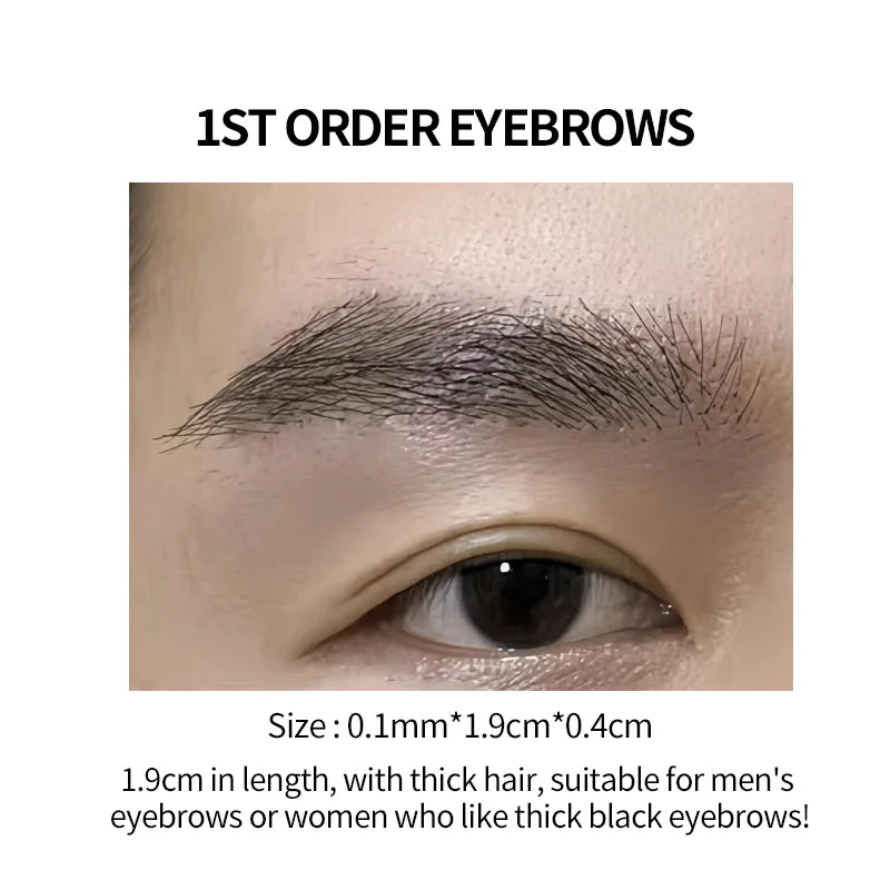 Real Eyebrow Texture Protein Fiber Cloned Eyebrows - Semi-Permanent PMU Microblading Eyebrow Pigment, Permanent Makeup Artists