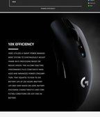 Wireless Gaming Mouse Logitech G305 LIGHTSPEED, 12000 DPI HERO, 6 Buttons, 250hr Battery, 99g, PC Mac Gamers