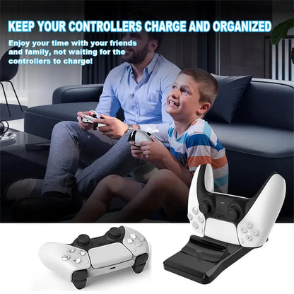 GAMINJA P51 Dual PS5 Controller Charging Station