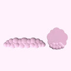 Cloud Wrist Rest Keyboard Memory Foam Mouse Mat Anti-slip Keyboard Handle Support MousePad Set Ergonomic Cloud Wrist Brace