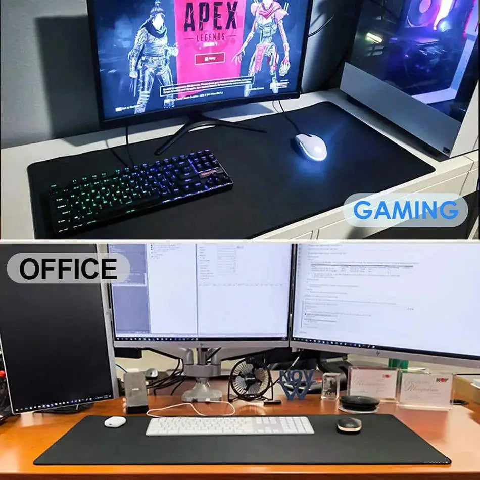 Japan Sports Car Large Black Mousepad Office Gamer Keyboard Desk Mat  Natural Rubber Mousepad Speed Desk Mat Anime Lock edge pad