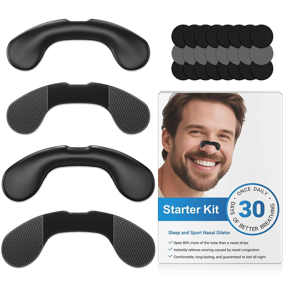 Nasal Dilator Sports Sleep Nasal Breathing Dilators Starter Kit Nose Breathe Strips Reduce Snoring Increase Air Intake Kit