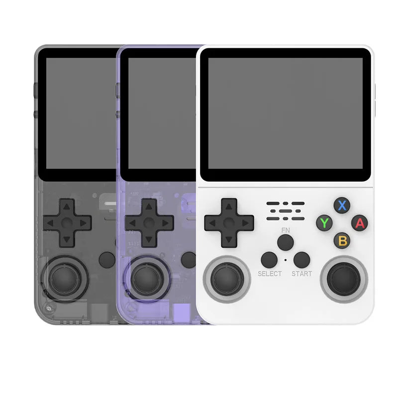 R36S Retro Handheld Video Game Console 3.5 Inch IPS Screen 128GB Portable Pocket Player Linux System Preloaded Games Boy Gift