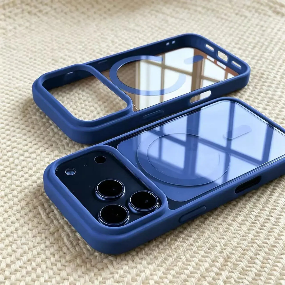 Fashion for Magsafe Magnetic Phone Case for IPhone 17 Air 16 16e 15 14 Plus 13 12 11 Pro Max Transparent Acrylic Cover Coque