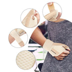 1/2pcs Flexible Splint Wrist Thumb Support for Tendonitis Arthritis Breathable Thumb Protector Guard Fits Right and Left Hand