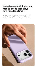 Liquid Silicone Magnetic for MagSafe Phone Case for IPhone17ProMax 16 15 18 13 17Air Solid Color Skin Protection Soft Back Cover