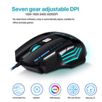 RGB Backlit Gaming Keyboard And Mouse Combo One-Handed Keypad with 3200 DPI Mouse Game Converter for PS4 Xbox Nintendo Switch