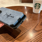Travis Scott Cactus Jack Luxury Suede Silicone iPhone Case – iPhone 11 to 17 Pro Max