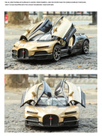 1:32 Bugatti Tourbillon V16 Supercar Alloy Metal Diecast Model Car Children's Toys Mini GT Collection Hobbies Birthday Gifts Boy