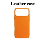 For Apple Magsafe Leather Case for IPhone 17 Pro Max 17 Air Case Wireless Charging Magnetic Cover 16 Pro Max with Box