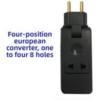 Auf Lager  Steckdosenadapter Steckdosenverteiler Wandsteckdosenadapter Ausziehbare Wandsteckdose Drehbarer Tragbarer Steckdosenadapter