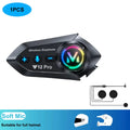 Y20 Pro Motorcycle Helmet Headset Bluetooth 500M Intercom FM Radio Hands-free Call Waterproof Mixing Music Sharing Interphone