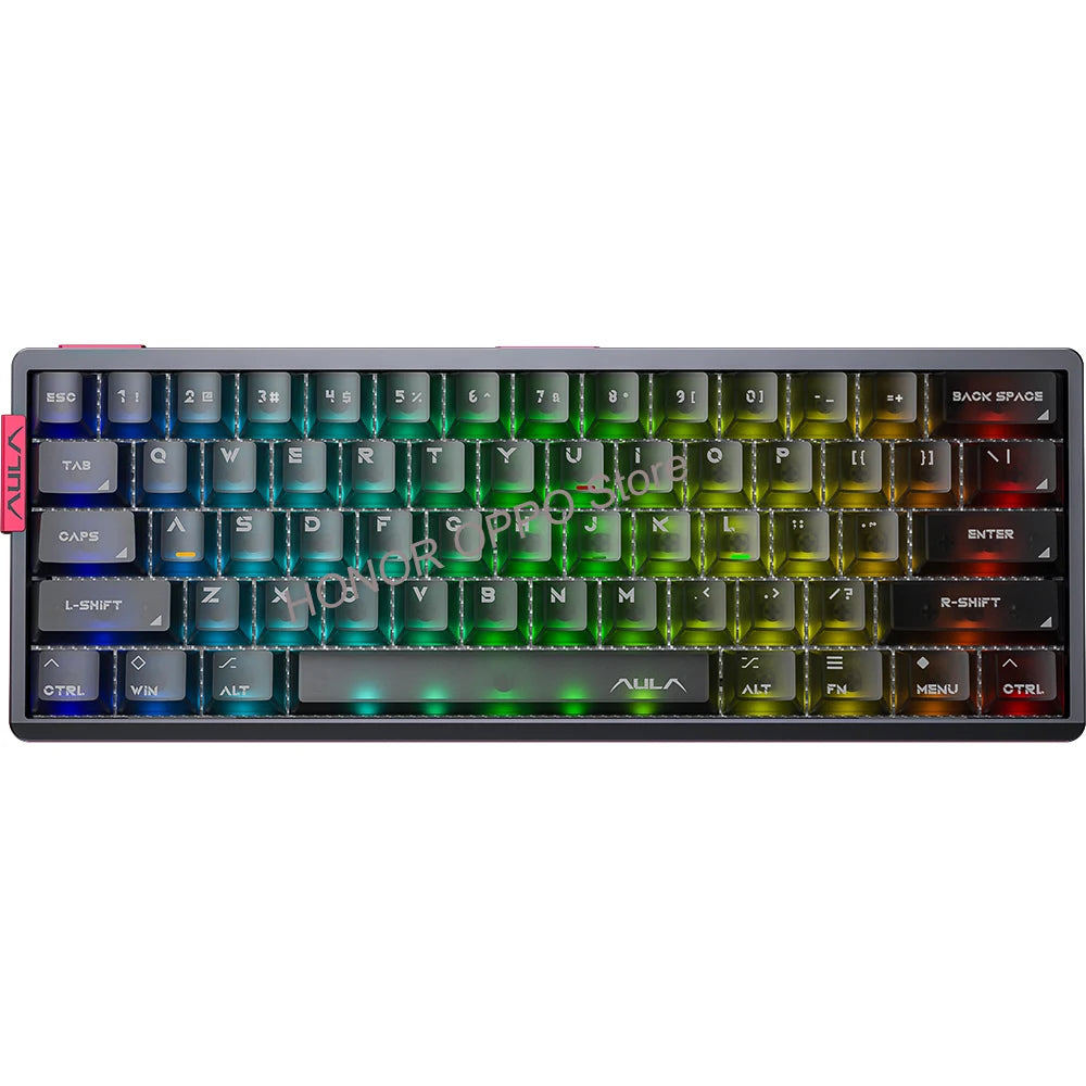 AULA AG60 Pro/MAX Wired Gaming Mechanical Keyboard Custom Full Aluminum High Performance Magnetic Axis for Esports And FPS Games