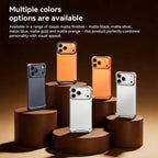 Genuine Aluminum SEBS Rubber Metal Bumper Double-layer ARC Case for IPhone 18 17 Pro Max Air Unique Design High-strength Cover