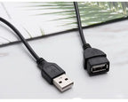 USB 2.0 Cable Extension Cable 0.6m 1m 1.5m Wire Data Transmission Line Superhighspeed Data Extension Cable For Display Projector