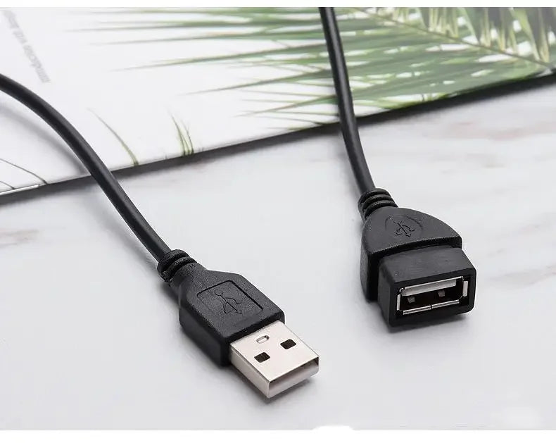 USB 2.0 Cable Extension Cable 0.6m 1m 1.5m Wire Data Transmission Line Superhighspeed Data Extension Cable For Display Projector