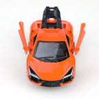 1:43 scale replica of the SVJ pullback alloy car model, children's toy, die-cast metal, pullback function.