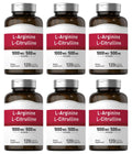 Amino Acid Supplement Capsules 120 Count Provide Energy & Healthy Living Support with 1000mg L-Arginine and 500mg L-Citrulline