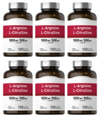 Amino Acid Supplement Capsules 120 Count Provide Energy & Healthy Living Support with 1000mg L-Arginine and 500mg L-Citrulline