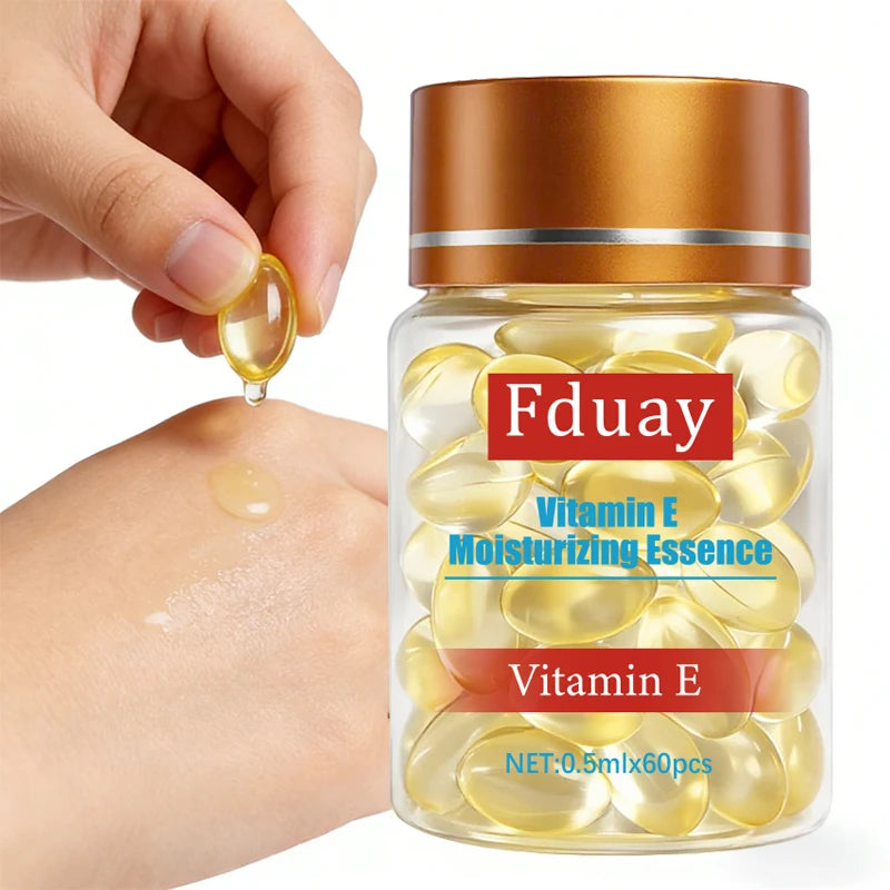 Vitamin E Skin Care essence, Retinol Vitamin E Deep Moisturizing Capsule essence, Moisturizing, Firming and Smoothing Skin, Cont