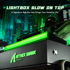 ATTACK SHARK R85 HE Wired 75% Hall Effect Rapid Trigger Mechanical RGB Gaming Keyboard with 8K Polling,0.05mm RT Accuracy