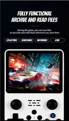 R36S Retro Handheld Video Game Console 3.5 Inch IPS Screen 128GB Portable Pocket Player Linux System Preloaded Games Boy Gift