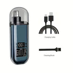 Electric Nose & Ear Trimmers for Men USB Rechargeable  Portable Mini Compact Design with Fast Charge Electric Grooming Kit