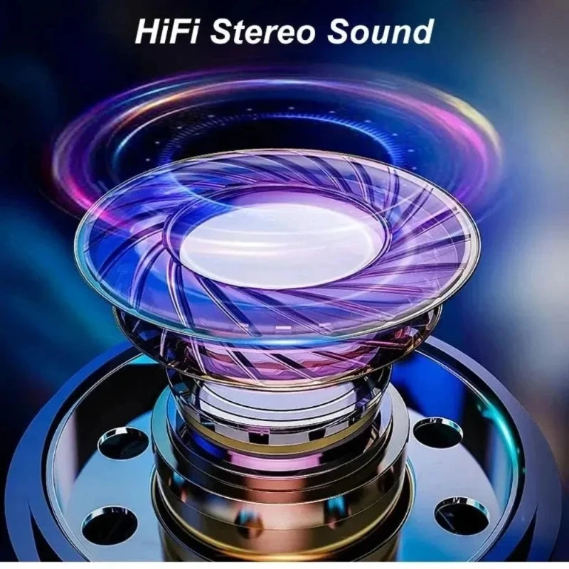 Bluetooth 5.3 TWS 9D HiFi Wireless Earbuds Sports Gaming Headphones