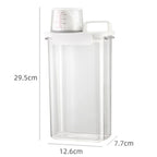 Kitchen Storage Food Organizer Wall Mounted Dry Food Cereal Dispenser Snack Grain Plastic Storage Container Box Rack for Home