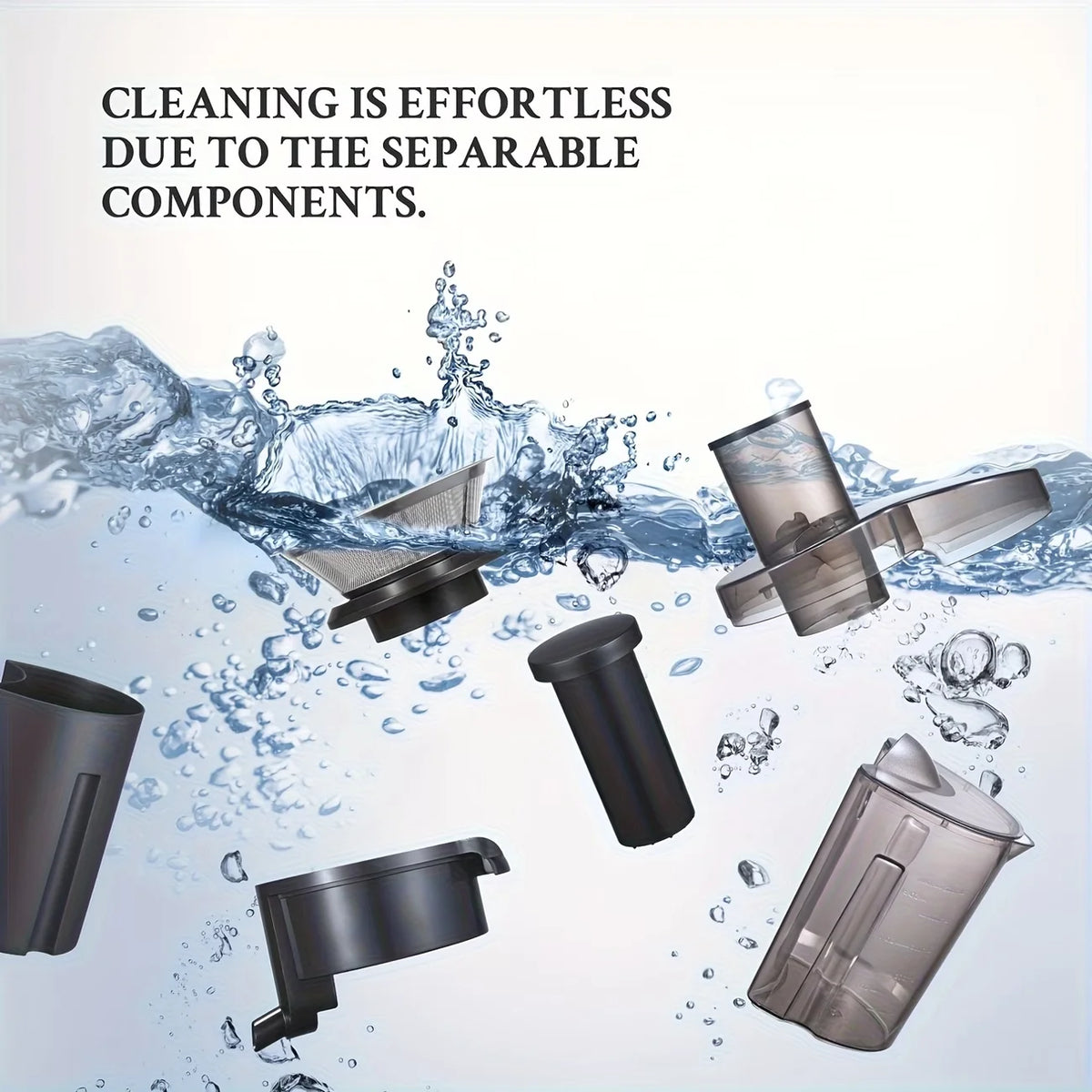 Multi Functional Juicer, Juicer, Suitable for Vegetables and Fruits - Wide Inlet for Easy Juice Extraction,3-Speed Setting, Easy to Clean, BPA Free, High Juice Yield, Fast Juicing Speed, Ideal Choice for Healthy Living and de