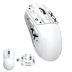 Wireless Mouse Bluetooth 5.4 2.4G Type-C Tri-Mode Rechargeable Gaming Mouse 8000 DPI 1000Hz Lightweight 58g RGB Mouse for PC Laptop Phone Tablet