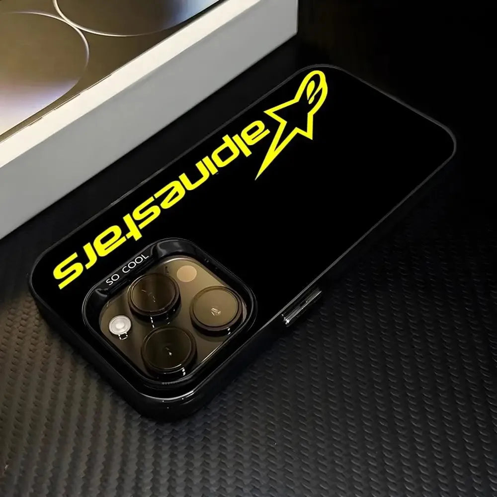 Phone Case For iPhone 17 17e 16e 16 15 14 13 12 11 mini Pro Max XR XSMAX Air Plus Anti Fall Matte S-Alp-inestar-S-es Logo Cover