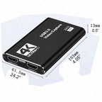 New 4K HDMI-Compatible USB 3.0 Video Capture Card 1080P 60FPS 60Hz Video Recorder Grabber for OBS Capturing Game Card Live Streaming