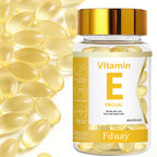 Vitamin E Facial Essence Capsule with Retinol Jojoba Seed Oil & Collagen for Brighter Skin Moisturizing & Smoothing 0.5ml X 90 C