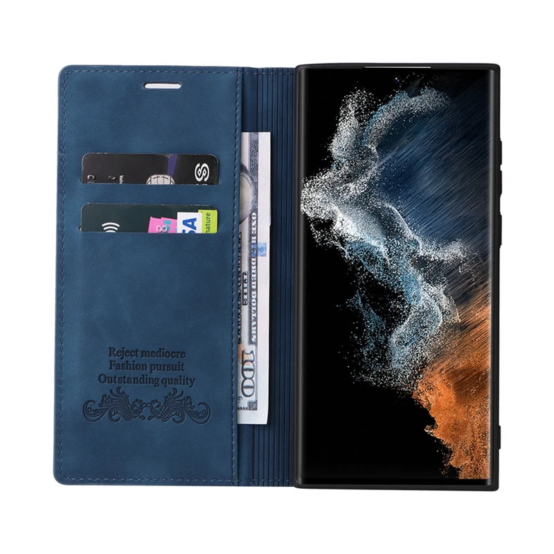 Wallet Magnetic Flip Leather Case For Samsung Galaxy A02s A03 A04s A10 A11 A12 A20 A21s A22 A23 A31 A32 A33 5G A50s A51 A52 A71