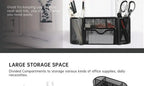 Mesh Desk Organizer Sturdy Metal Pen Stand Student Stationery Office Supplies