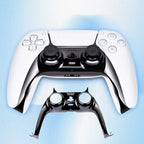 Chrome Black Glossy Chrome DIY Replacement Controller Shell for PS5 Custom Plates Cover Compatible Upgrade For PS5 Slim