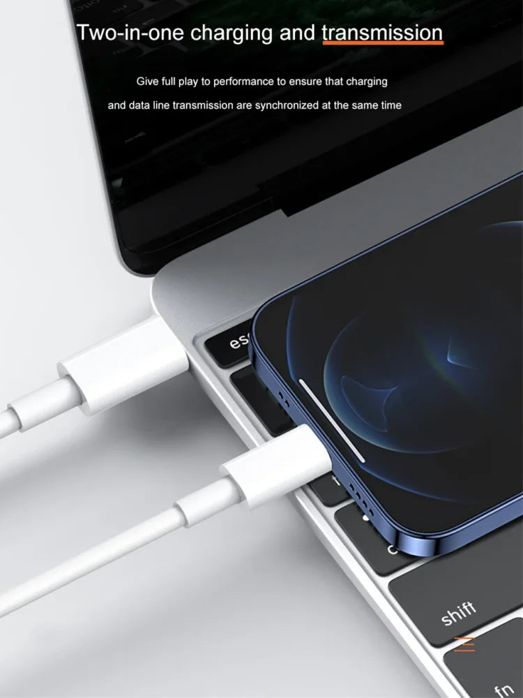 PD 20W Fast Charger Cable For iphone 14 13 12 11 Pro Max X XS XR 8 7 6 6S Cell Phone Charger Charging Cable Accessories Line