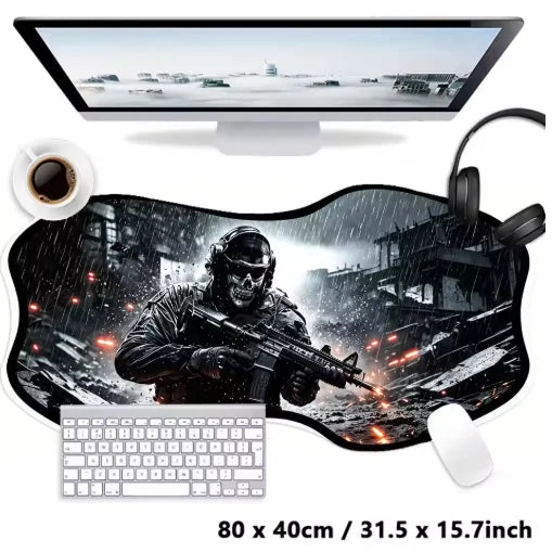 Extremely Gaming Mouse Pad Laptop Pad Oversized Office Desk Mat Dark Wind Non-Slip Lock Edge Thickened Soft Mats