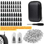 Spiral Tire Repair Plugs Rubber Screw Nails Puncture Patch Kit Quick Fix for Car Motorcycle Bike Vacuum Tires Tubeless