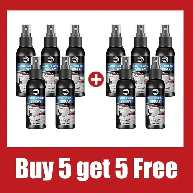 Car Scratch Remover Spray Paint Surface Cleaner Easy to Use 30ml