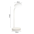 Flexible LED Desk Lamp with 3-Level Dimmer, USB Powered, Eye-Caring, Warm, White Light, Perfect for Home, Office, Reading, Study