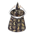 Funny Pumpkin Pet Halloween Costumes Cape Adjustable Soft Halloween Dog Cloak Hat Bat Black Cats Cosplay Clothes Cats