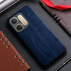 Case for Xiaomi Redmi 17C redmi17 redmi17 c 5G 4G funda bamboo wood pattern Leather back cover for xiaomi redmi 17 17c case
