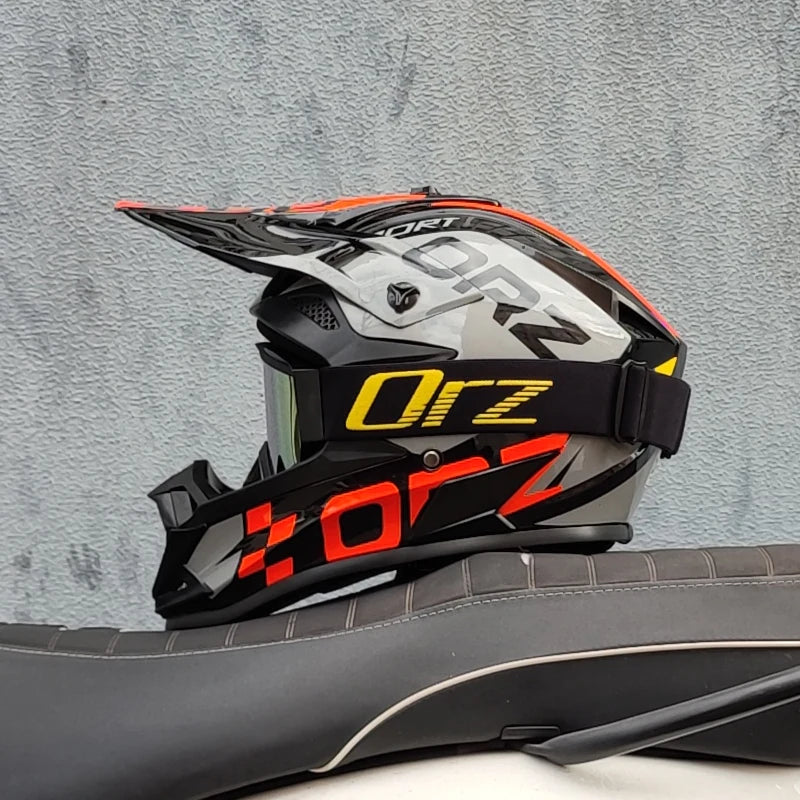 Super-Cool Motorcycle Off-road Helmet ATV Dirt Bike Helmet MTB Downhill Full Face Helmet Free gifts&a lot of Design capacetes