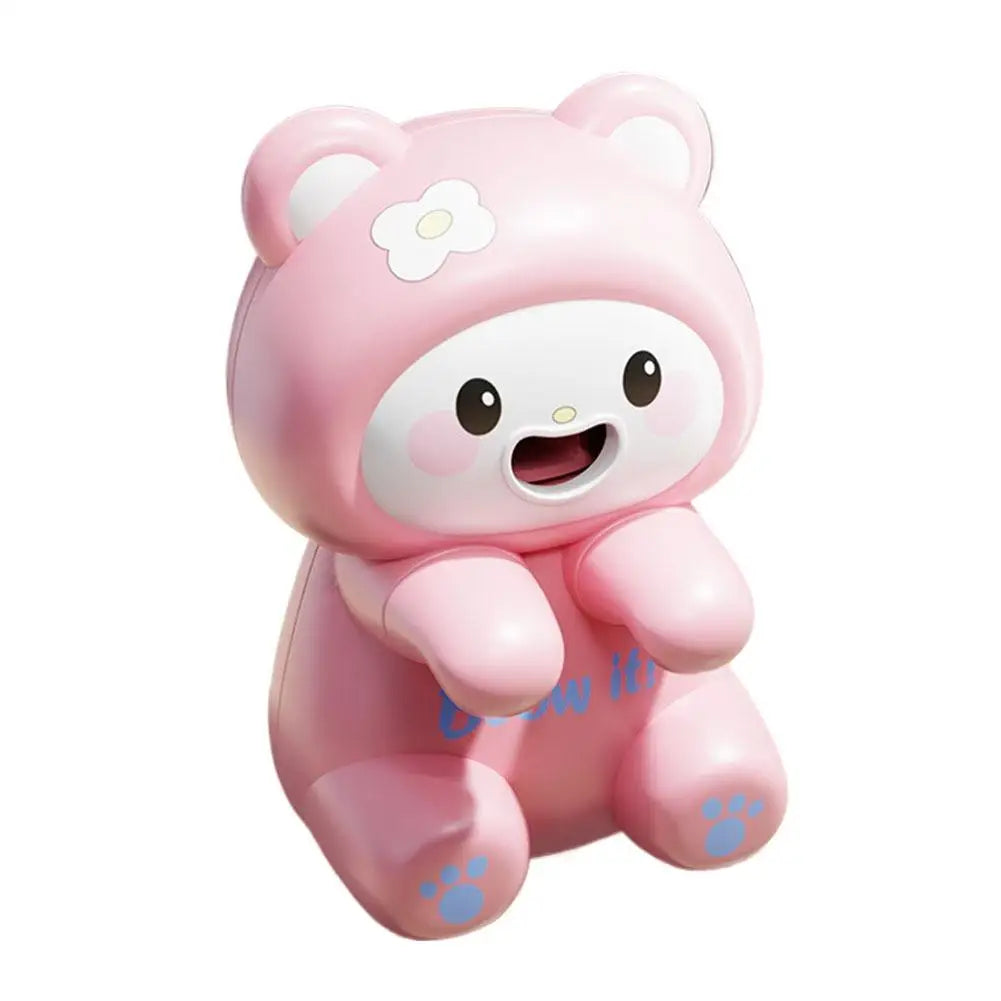 Cute Animal Mini Cooling Fan Clip On Cup Bowl Portable Low Noise Desktop Fan for Hot Food Coffee Soup and Baby Meals